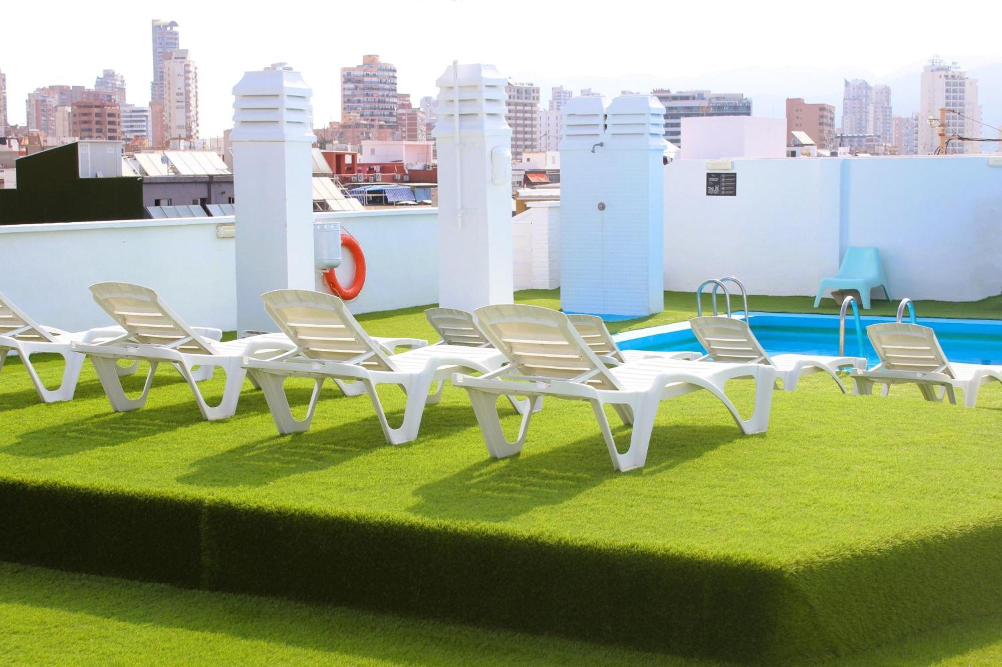 Fleming Playa Poniente Hotel Benidorm Exterior photo