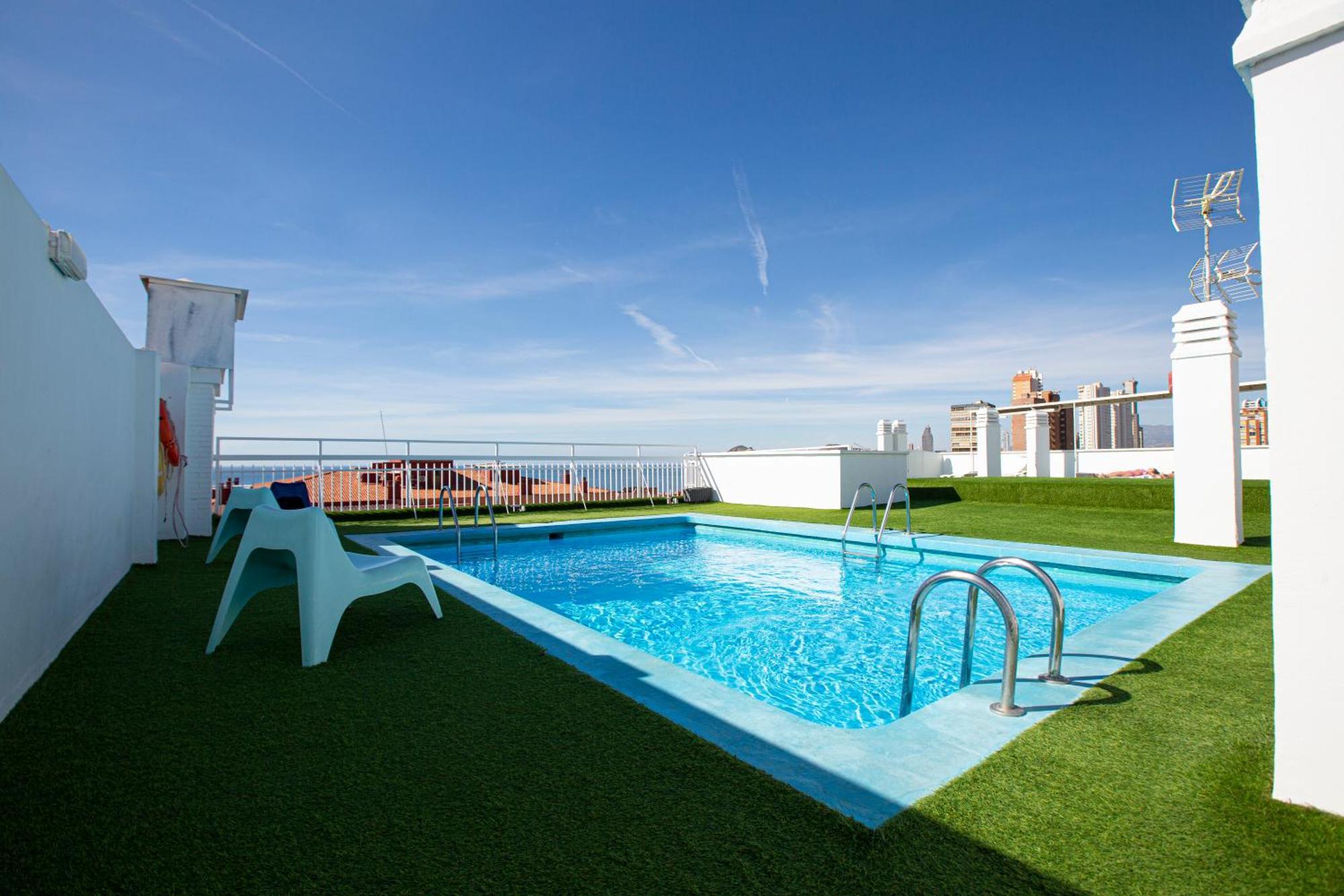 Fleming Playa Poniente Hotel Benidorm Exterior photo