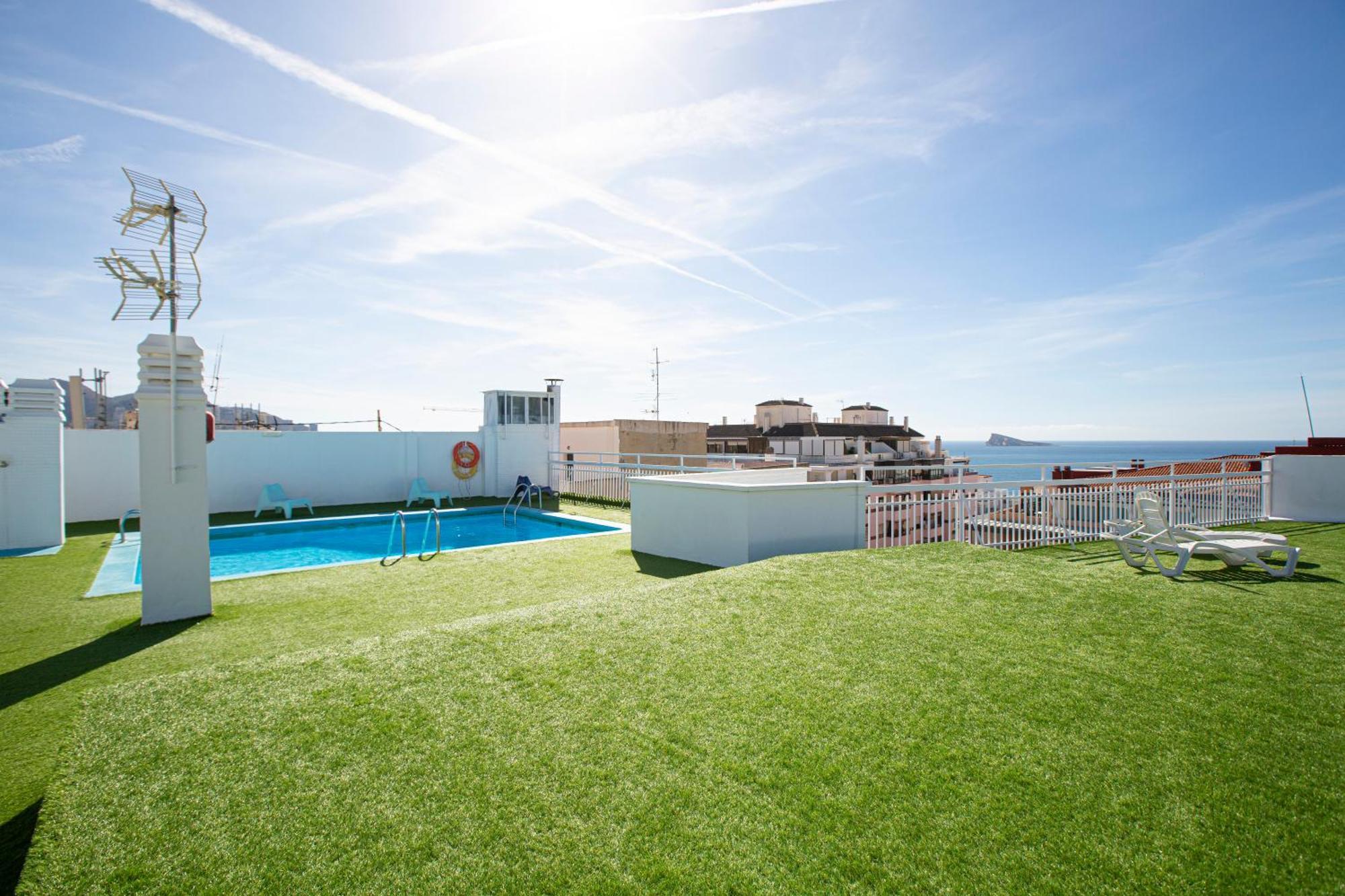 Fleming Playa Poniente Hotel Benidorm Exterior photo